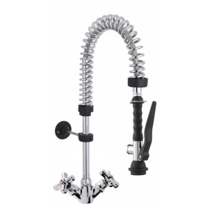 ONE HOLE PRE-RINSE UNIT WITH CROSS HANLDE, MINI VERSION MNL Model ERAMINI140