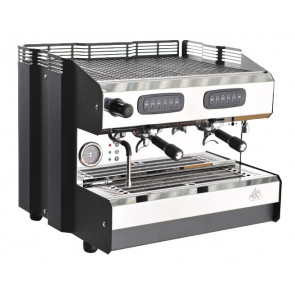 Professional espresso coffe machine 2 groups Full automatic - COMPACT Model VITTORIA2CPA