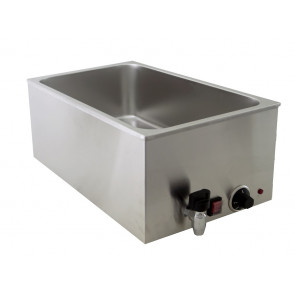 Electric bain-marie Model BMRH150 with tap Power : 1,2 kW