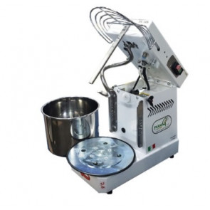 Spiral mixer with lifting head Fg Model IM10S Extractable bowl Dough per batch 10 Kg