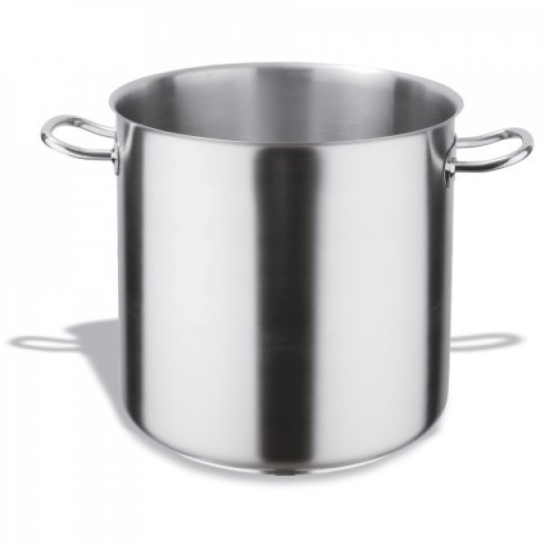 Stainless steel pot compatible with induction cooking Capacity lt. 4.5 Size ø cm. 18x18h Model 101-018