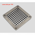 Potatoes manual cutter Model TP5 Cutting dimensions: 6,5x6,5 mm; 9x9 mm; 14x14 mm