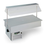 Built-in refrigerated drop in and furniture Model SINFONIA 4BRINA