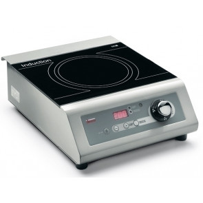 Induction plate Model P.I. 3,5 kw Graduated digital controls Dimensions cooking surface mm 330x275 Power watt 3500