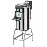 Potato peeler with stand Model PPF25 Loading capacity 25KG Hourly production kg/h 450