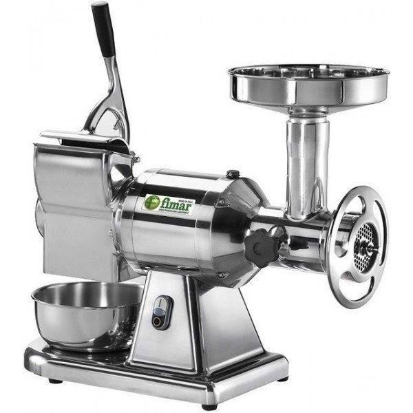 Meat grinder/grater Model 22T aluminum grinding unit Hourly production meat grinder: Kg/h 150/250 Hourly production grater: Kg/h 40