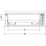 Pizza Oven Model VESUVIO 70x70 Digital Electric