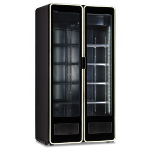 Ventilated refrigerated display KLI Model ILLUMIA1270BLK