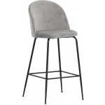 Indoor stool TESR Powder coated metal frame, velvet covering. Model 1763-JA6