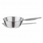Conical stainless steel 18/10 pans Compatible with induction kitchens Model 127-0