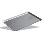 Stainless steel  tray for pastries thickness mm 0.7 Size cm. L 27,5 x P 21 x 1 h Model 647-021