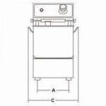Countertop cutter Model C15 2V Over-the-counter