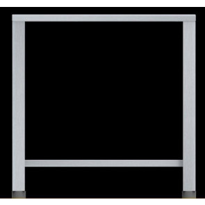 Tavolo Fisso in aisi 430 Modello ET411 LxPxH 785x670x791 mm Per EF 311, EF 364, EF 411 ed EF 464 (in tutte le versioni)