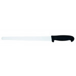 Ham knife Tempered AISI 420 stainless steel blade with conical sharpening, satin finish. Handle in rubberized non-toxic material, anti-slip and dishwasher safe. Blade Cm 30 Model CL1230