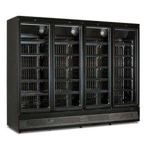 Refrigerated multideck Kli Model MR250TN4 BLACK 4 doors positive temperature