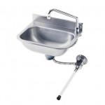 Stainless steel wall hand washer MR Lever control Model MLECO
