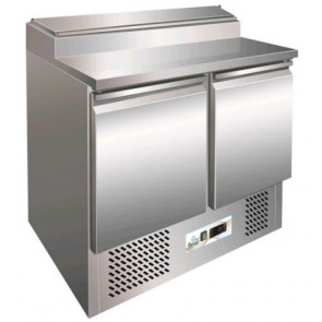 Static refrigerated Saladette Model G-PS200 two doors