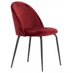 Indoor chair TESR Powder coated metal frame, velvet covering. Model 1761-JB1