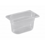 Polypropylene gastronorm container 1/9 Model PP19065