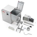 Pasta machine Model Concerto 5 Bowl capacity: lt 10 Dough capacity: kg 4 Production/h.: kg/h. 8