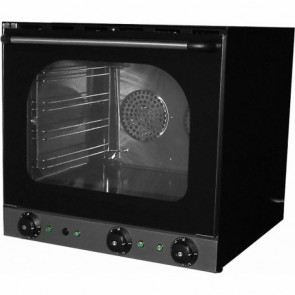 Electric convection oven with humidifier Model S4ECO for gastronomy, bakery and pastry Capacity n. 4 aluminum trays cm 44x31,5