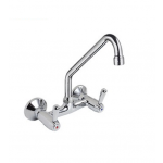 Two holes wall mounted tap - swinging "C" spout L30cm MNL Model R0102010213