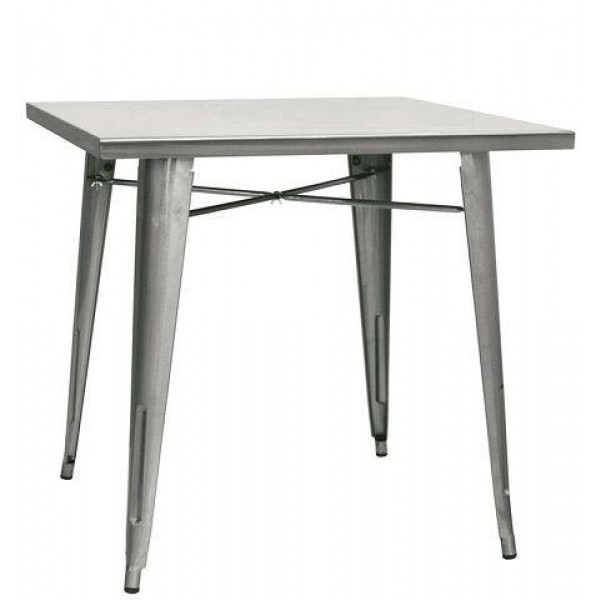 Indoor table TESR Powder coated metal frame with varnish Model 1262-236D