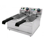 Electric fryer Countertop Model FB4+4 Power: KW 2+2