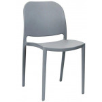 Stackable outdoor chair TESR Polypropylene frame with fiberglass Model 725-Y19