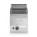 Stainless steel lava stone grill 1 cooking zone MDLR Model F6030GRLIT