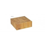 Acacia wood chopping block and stool Model CCL1755 Thickness 17 cm