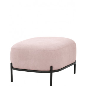 Indoor ottoman TESR Powder coated metal frame, fabric covering.Model 1603-06T