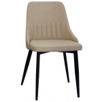 Indoor chair TESR Powder coated metal frame, synthetic leather covering Model 1528-T07