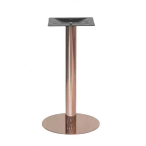 Indoor base TESR Stainless steel frame, copper effect, adjustable feet Model 489-EB4