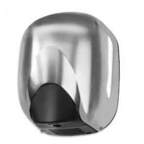 Electric Hand dryer Brushed Aluminum with Photocell MDL high performance cone without resistance Power 1100W Model 704362