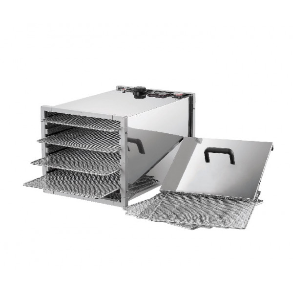 Essiccatore / Disidratatore Vema in acciaio inox con 4 ripiani Modello EC 2103/4