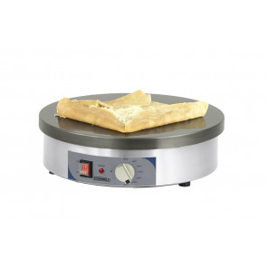 Premium round crepe maker CLN Stainless steel frame Cast iron plate Model CCR40EP