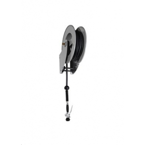 Varnished open hose reel with shower head(8m) MNL Model SR000000012A