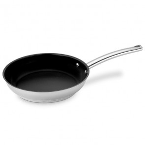 Stainless steel fry pan suitable for induction. Model P4590-