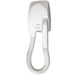 ABS wall-mounted hair dryer with automatic ignition when the tube is released and turned off after 10 minutes MDL 3 speed combinations Model YUL ATELIER 704055