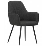 Indoor armchair TESR Powder coated metal frame, synthetic leather or fabric covering Model 1954-E14