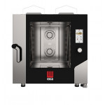 Gas combi convection oven with steam 6 trays 2/1 GN with TOUCH SCR Model MKF621GTS Electric power Kw 0,3 Thermal power Kw13