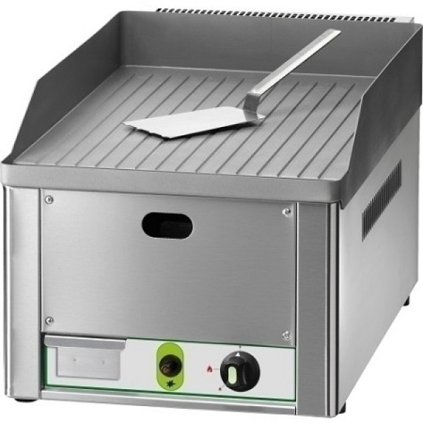 Gas frytop Model FRY1RM single striped steel plate