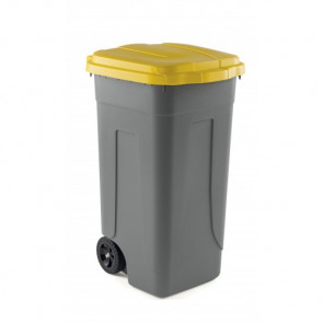 Garbage bin in polyethylene Model AV4682GIALLO