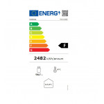 Refrigerated black drinks display Model TKG1000S Internal LED light with opaline