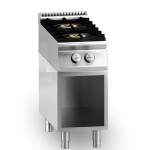 Gas range MDLR 2 burners Open cabinet Model CL7040PCGB