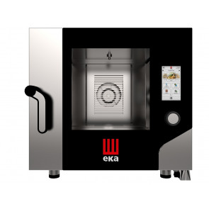 Electric convection oven with TOUCH SCREEN controls MKF511TS Capacity N° 5 trays 1/1 GN Power Kw 7,8 Hinged door
