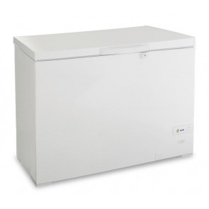 Static chest cooler for drinks with wheels KLI Model CL400PSK