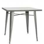 Indoor table TESR Powder coated metal frame with varnish Model 1262-236D