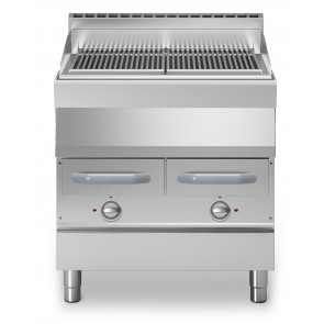 Electric water grill 2 cooking zones MDLR Model F7080AGEI